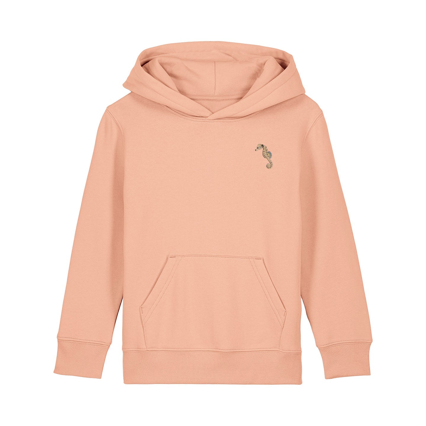 Seahorse Embroidered Kids Hoodie