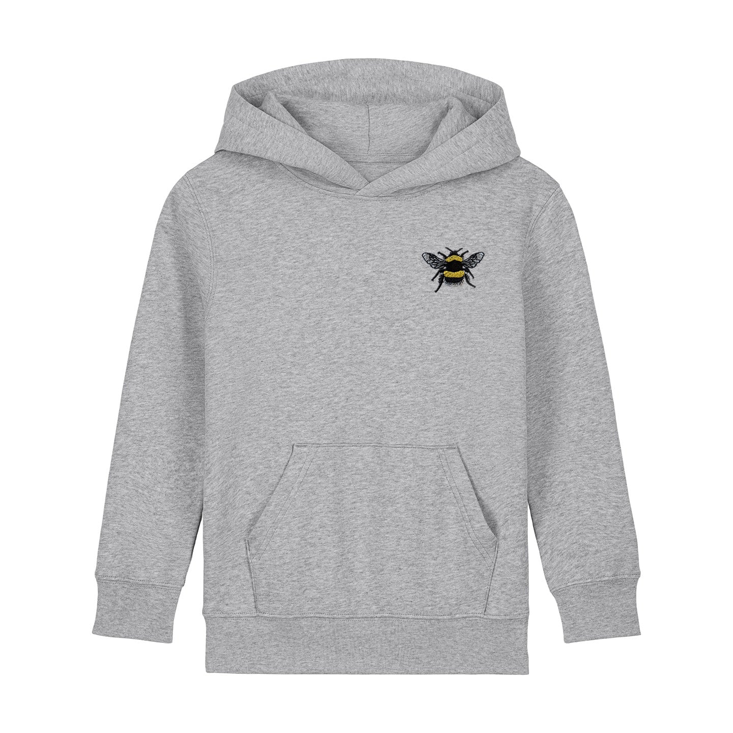 Bumblebee Embroidered Kids Hoodie