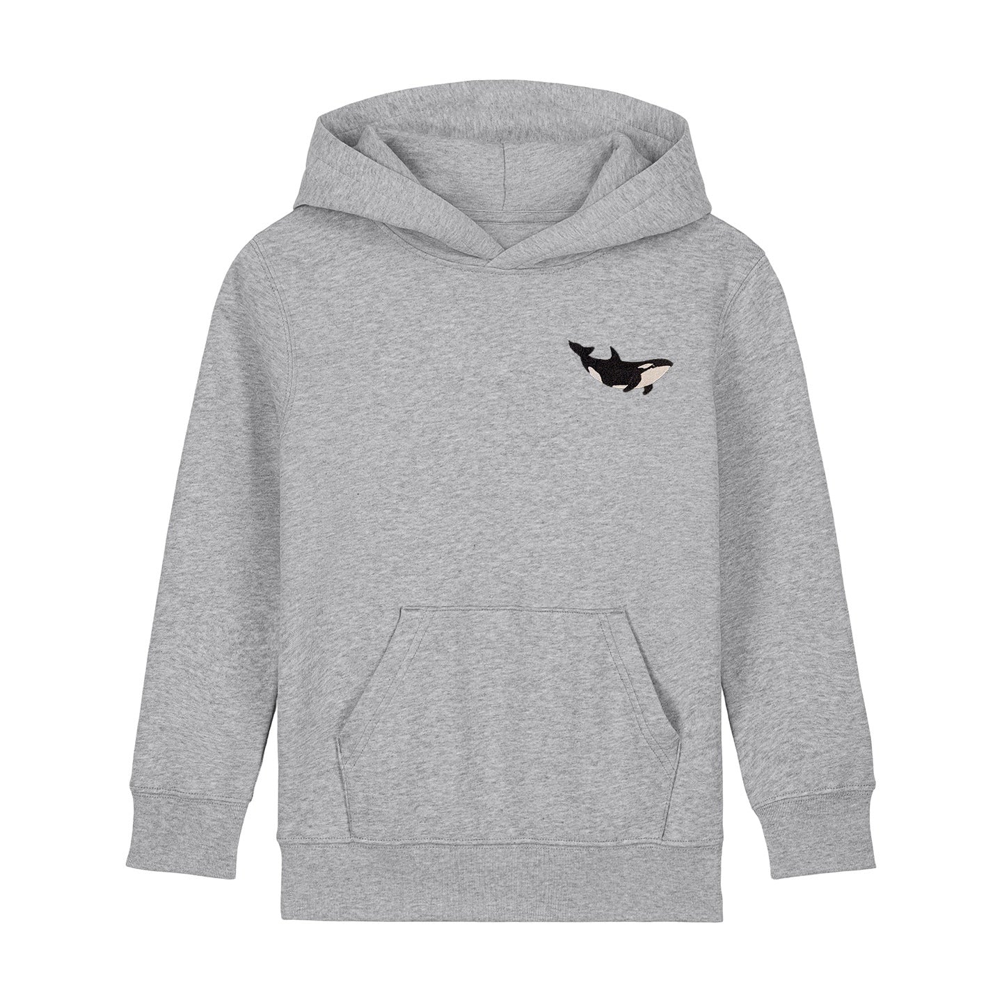 Orca Embroidered Kids Hoodie