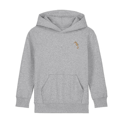 Seahorse Embroidered Kids Hoodie
