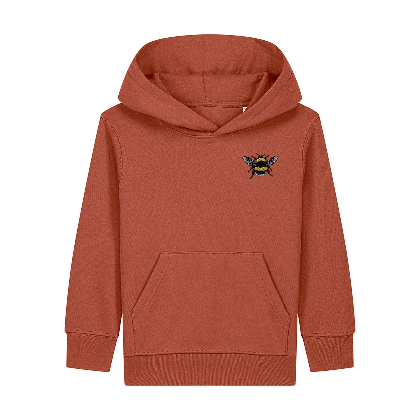 Bumblebee Embroidered Kids Hoodie