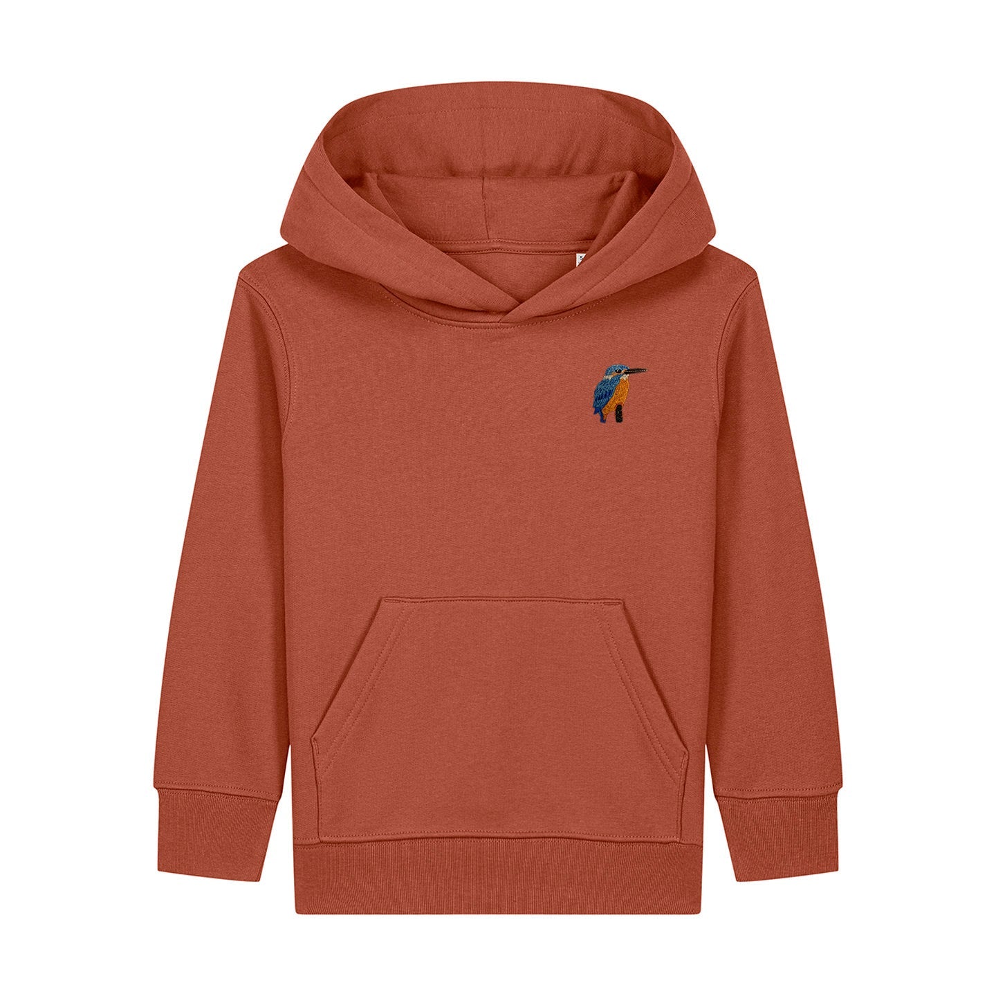 Kingfisher Embroidered Kids Hoodie
