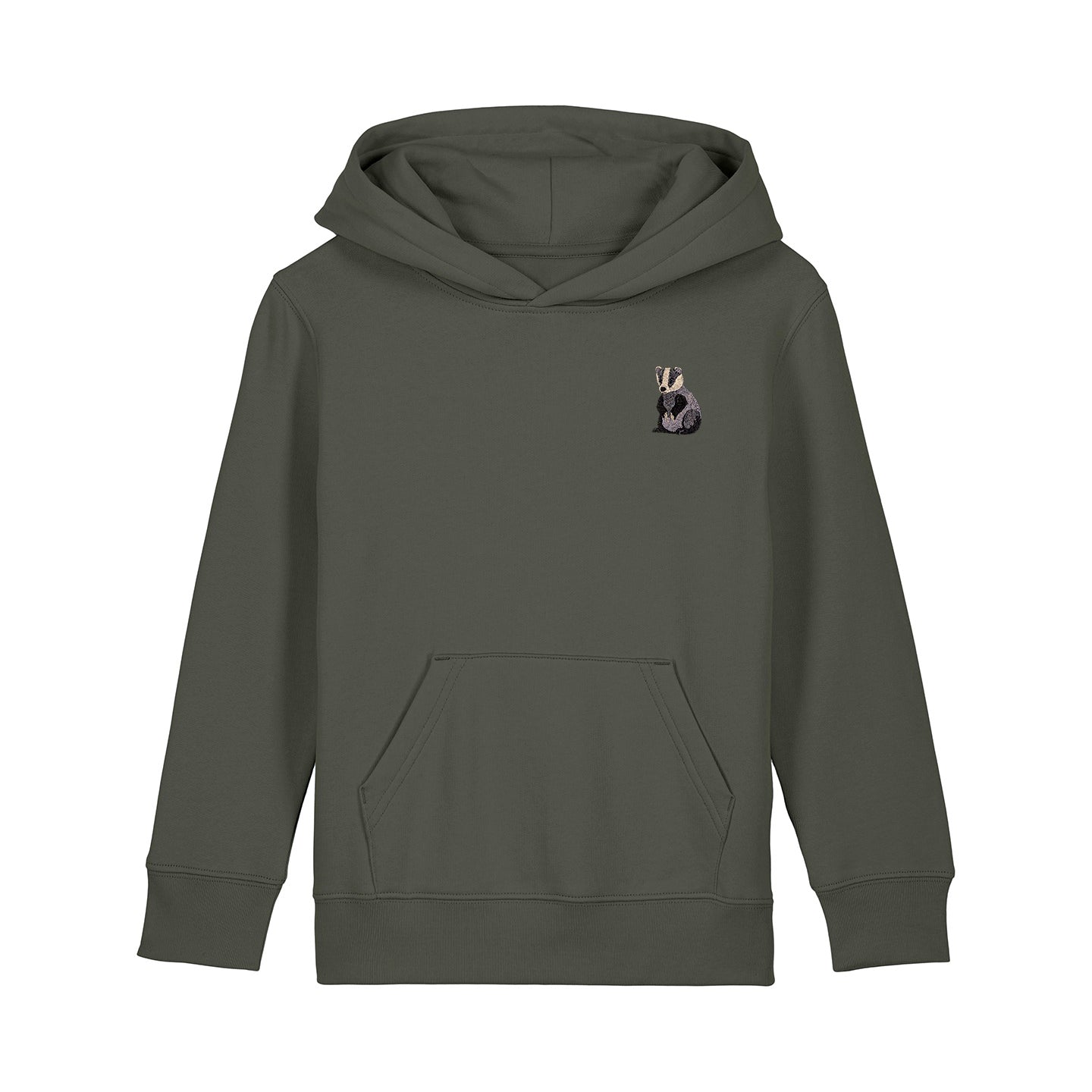 Badger Embroidered Kids Hoodie