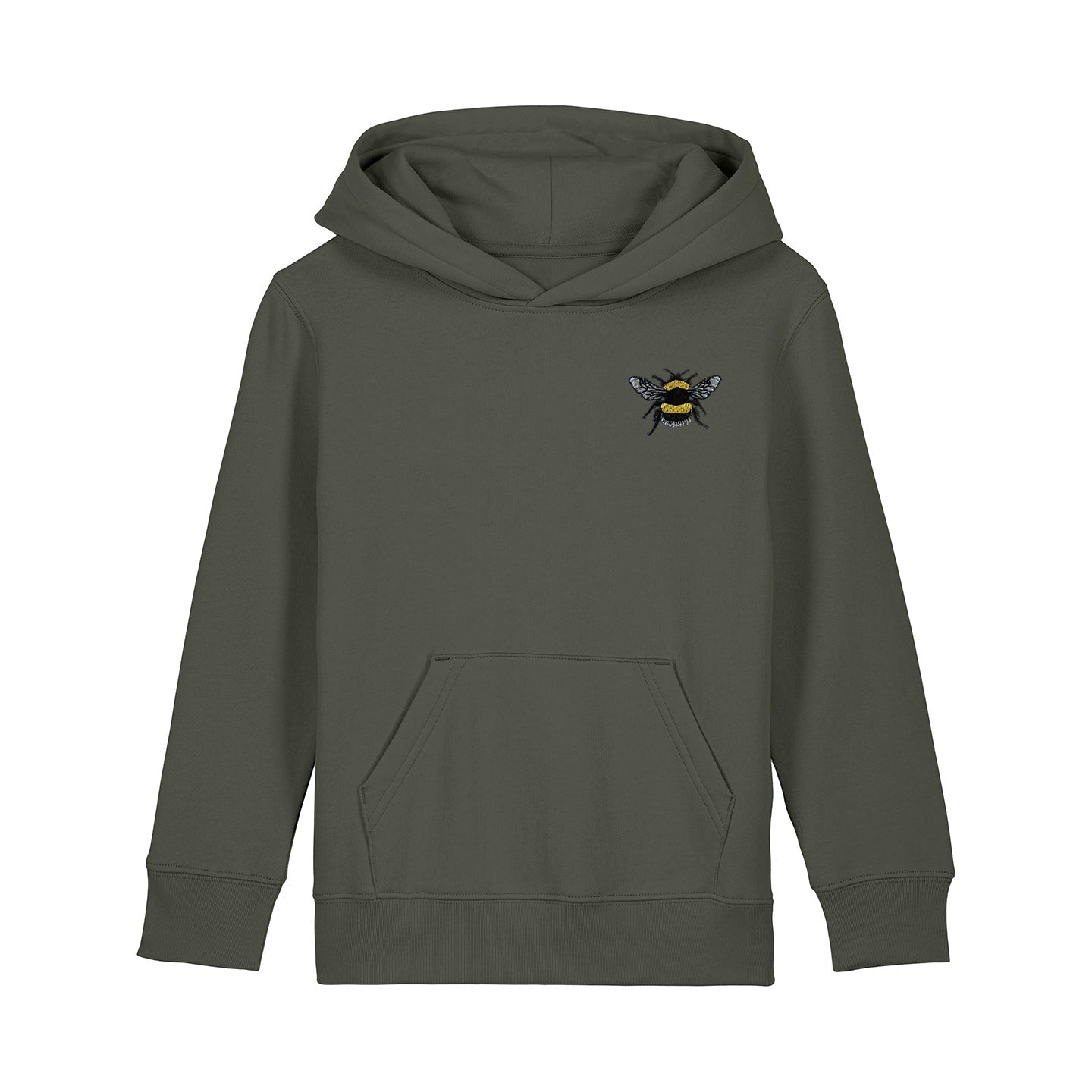 Bumblebee Embroidered Kids Hoodie