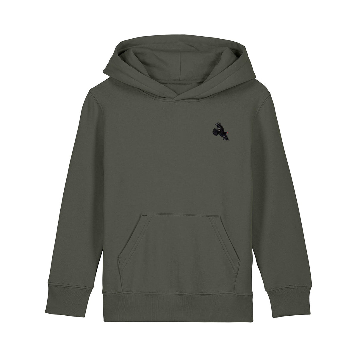 Chough Embroidered Kids Hoodie