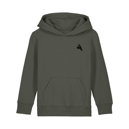 Chough Embroidered Kids Hoodie