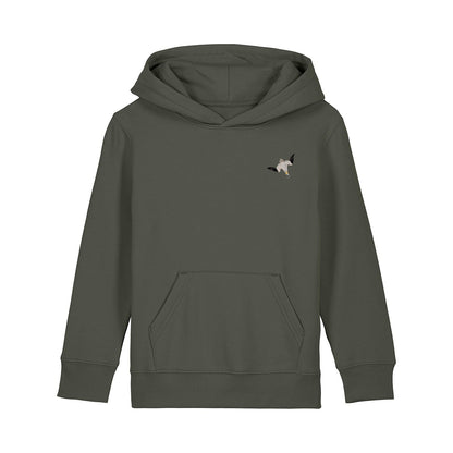 Gannet Embroidered Kids Hoodie