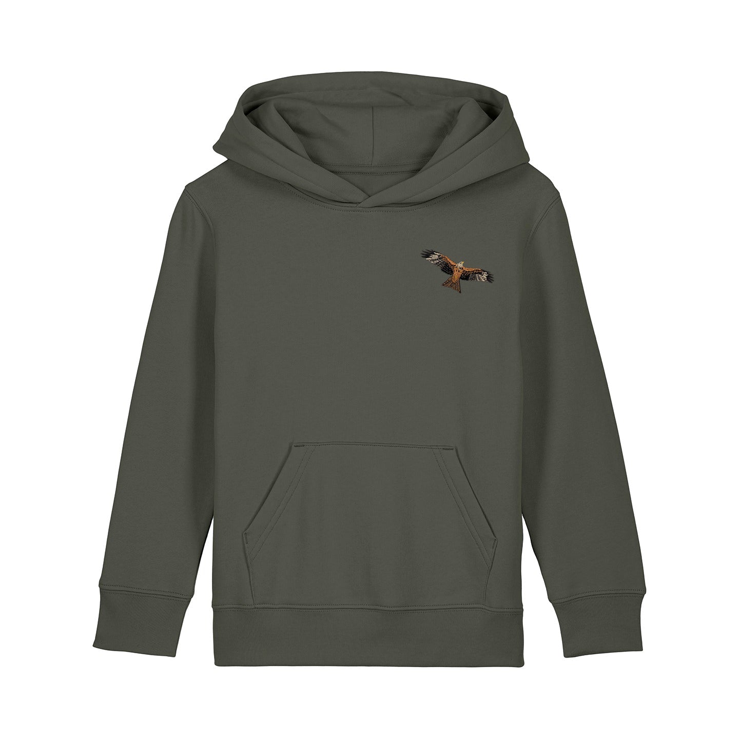 Red Kite Embroidered Kids Hoodie