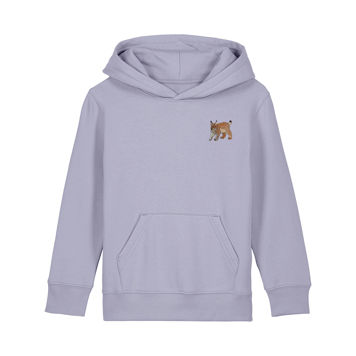 Lynx Embroidered Kids Hoodie