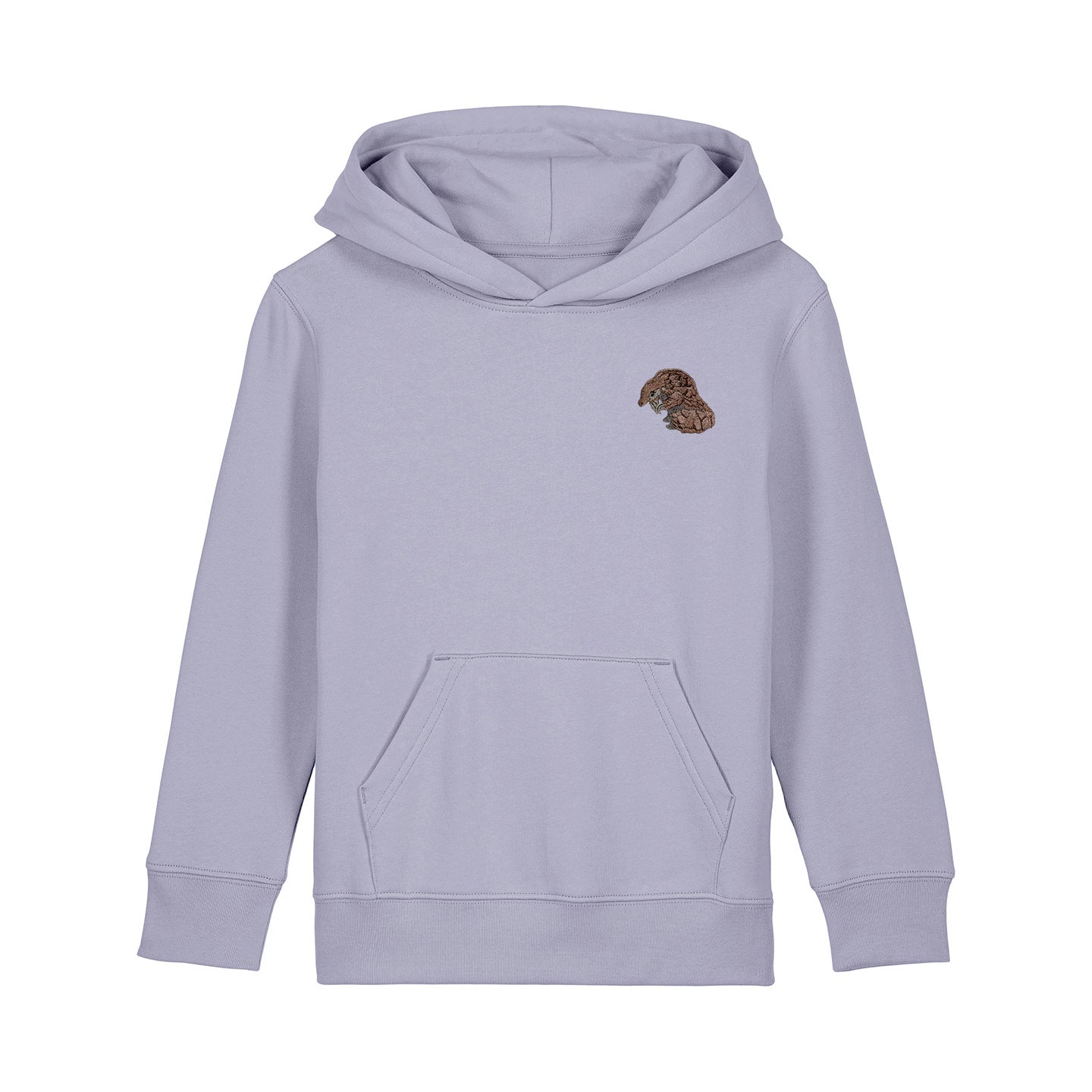 Pangolin Embroidered Kids Hoodie