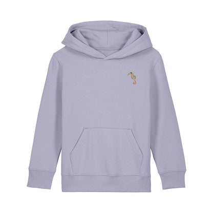 Seahorse Embroidered Kids Hoodie
