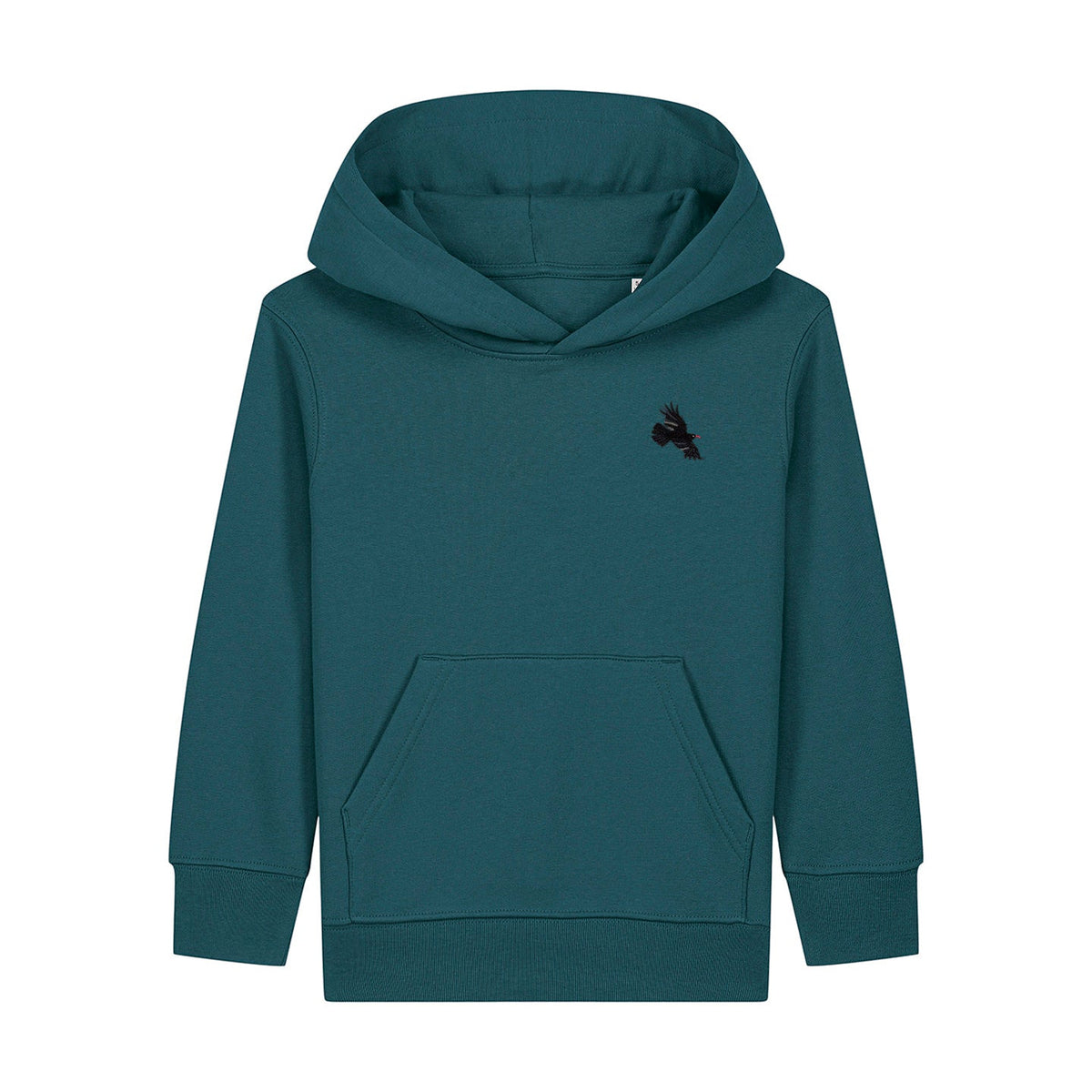Chough Embroidered Kids Hoodie