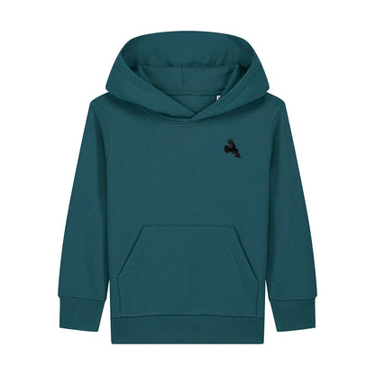 Chough Embroidered Kids Hoodie