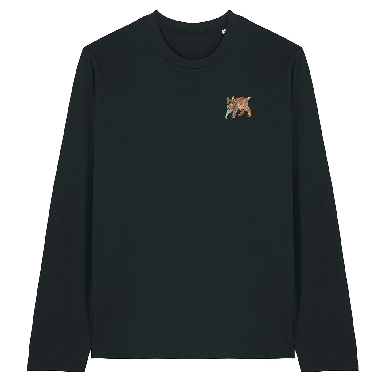Lynx Embroidered Long Sleeve T-Shirt