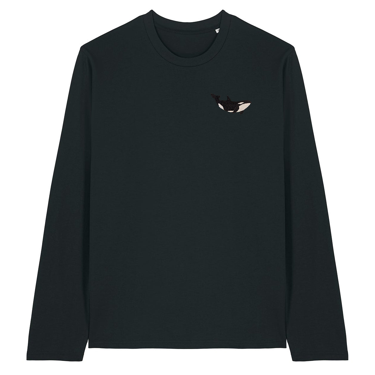 Orca Embroidered Long Sleeve T-Shirt