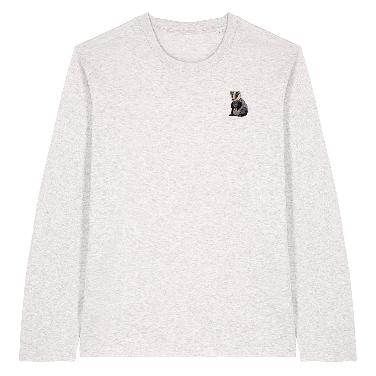Badger Embroidered Long Sleeve T-Shirt