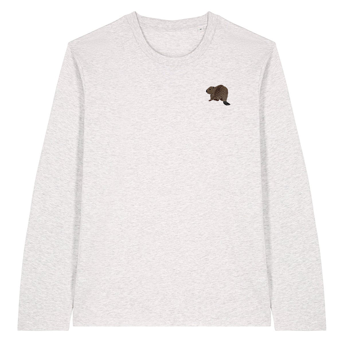 Beaver Riverside Embroidered Long Sleeve T-Shirt