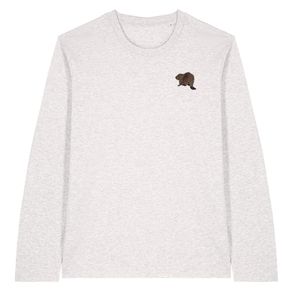 Beaver Riverside Embroidered Long Sleeve T-Shirt