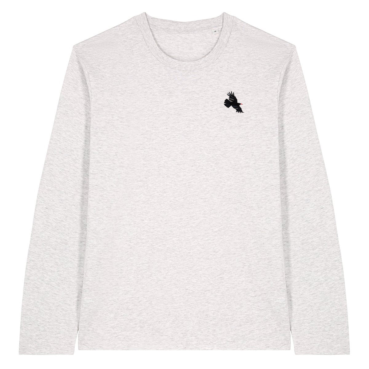 Chough Embroidered Long Sleeve T-Shirt