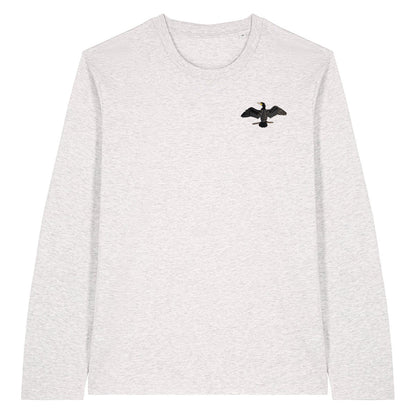 Cormorant Embroidered Long Sleeve T-Shirt