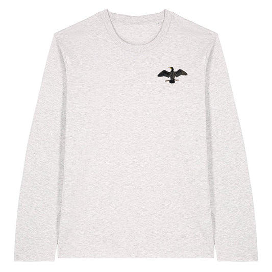 Cormorant Embroidered Long Sleeve T-Shirt