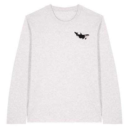 Orca Embroidered Long Sleeve T-Shirt