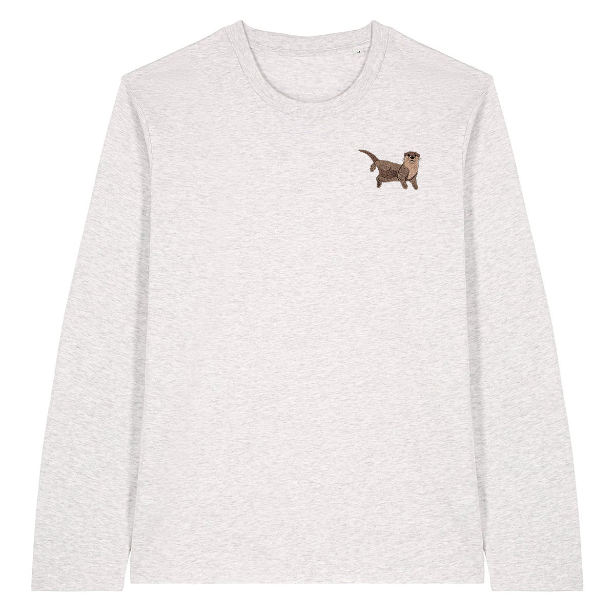 Otter Embroidered Long Sleeve T-Shirt