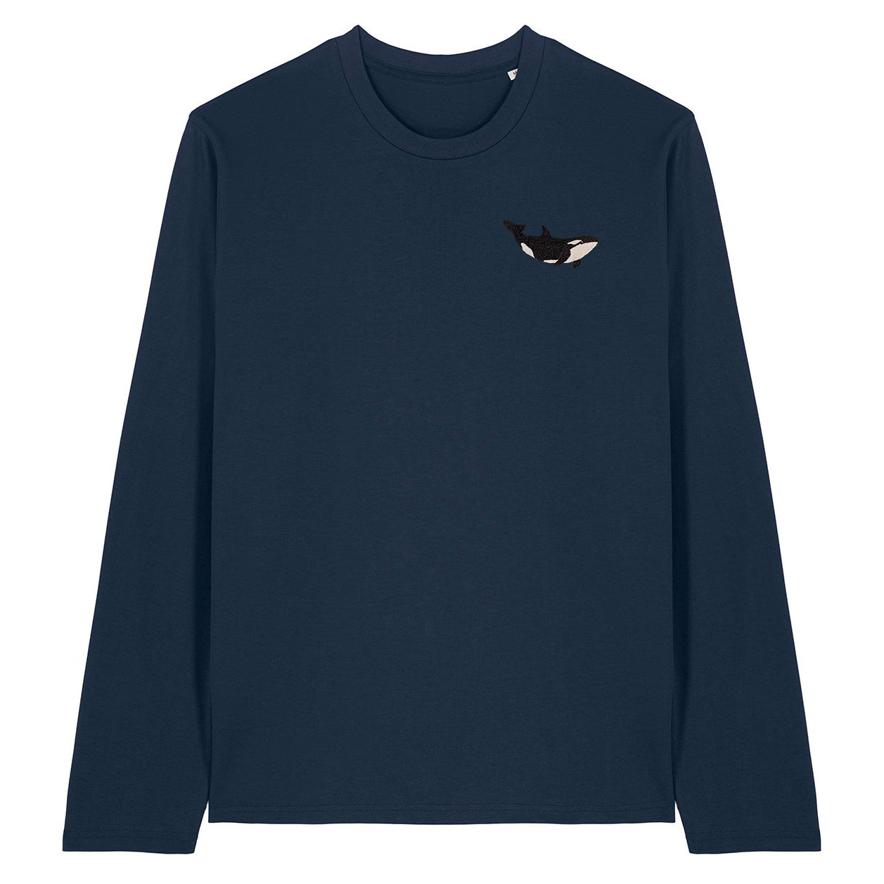 Orca Embroidered Long Sleeve T-Shirt