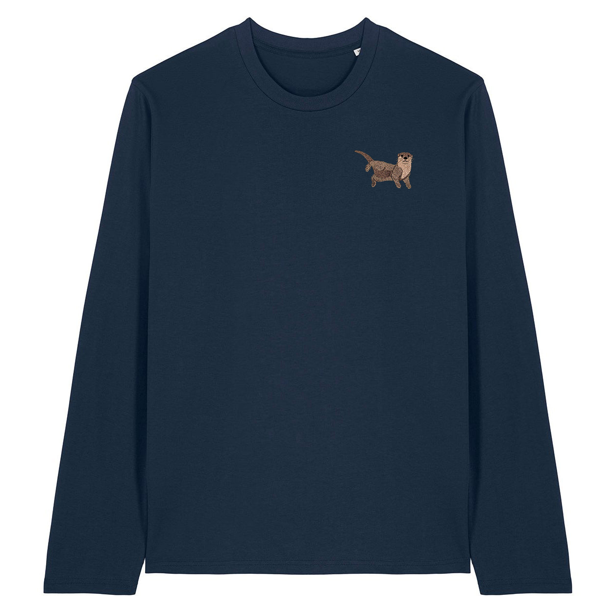 Otter Embroidered Long Sleeve T-Shirt