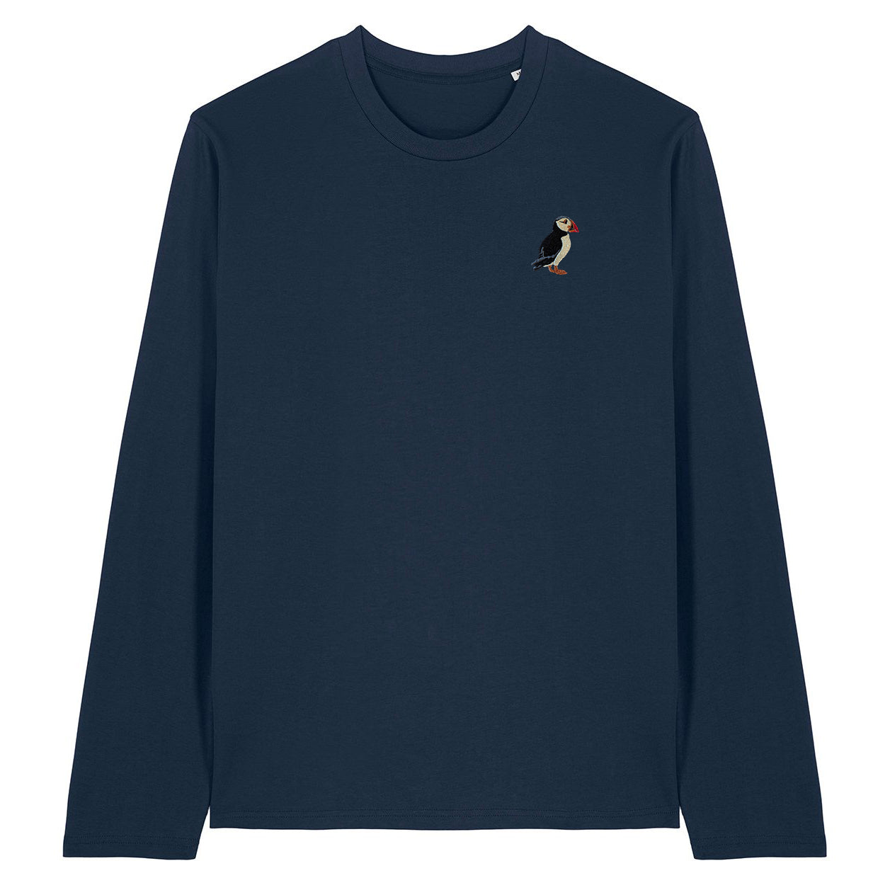 Puffin Embroidered Long Sleeve T-Shirt