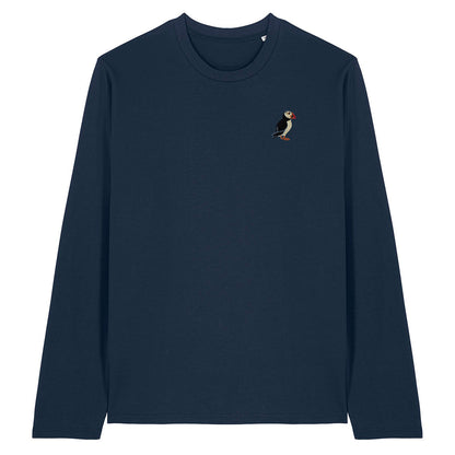 Puffin Embroidered Long Sleeve T-Shirt