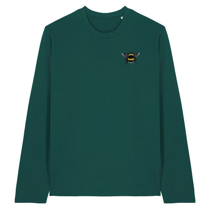 Bumblebee Embroidered Long Sleeve T-Shirt