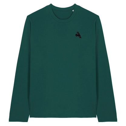 Chough Embroidered Long Sleeve T-Shirt