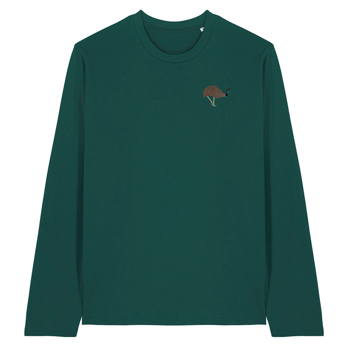 Emu Embroidered Long Sleeve T-Shirt