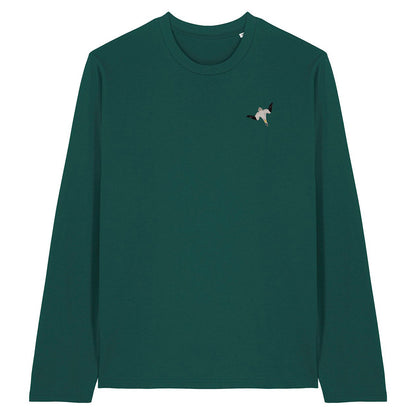 Gannet Embroidered Long Sleeve T-Shirt