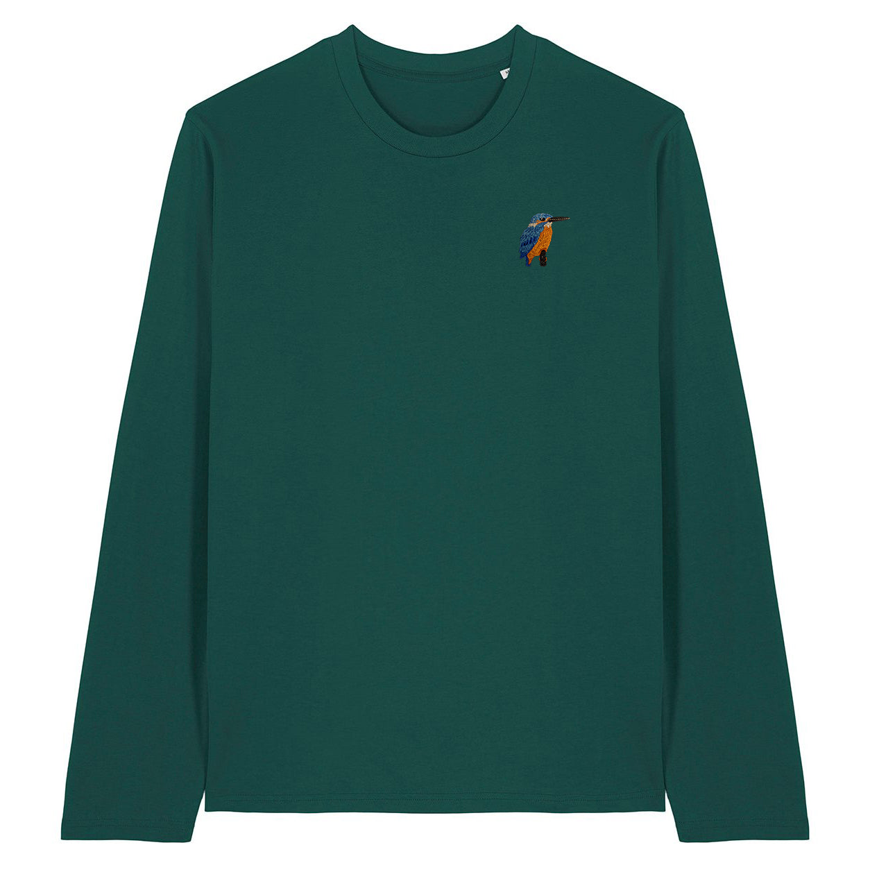 Kingfisher Embroidered Long Sleeve T-Shirt