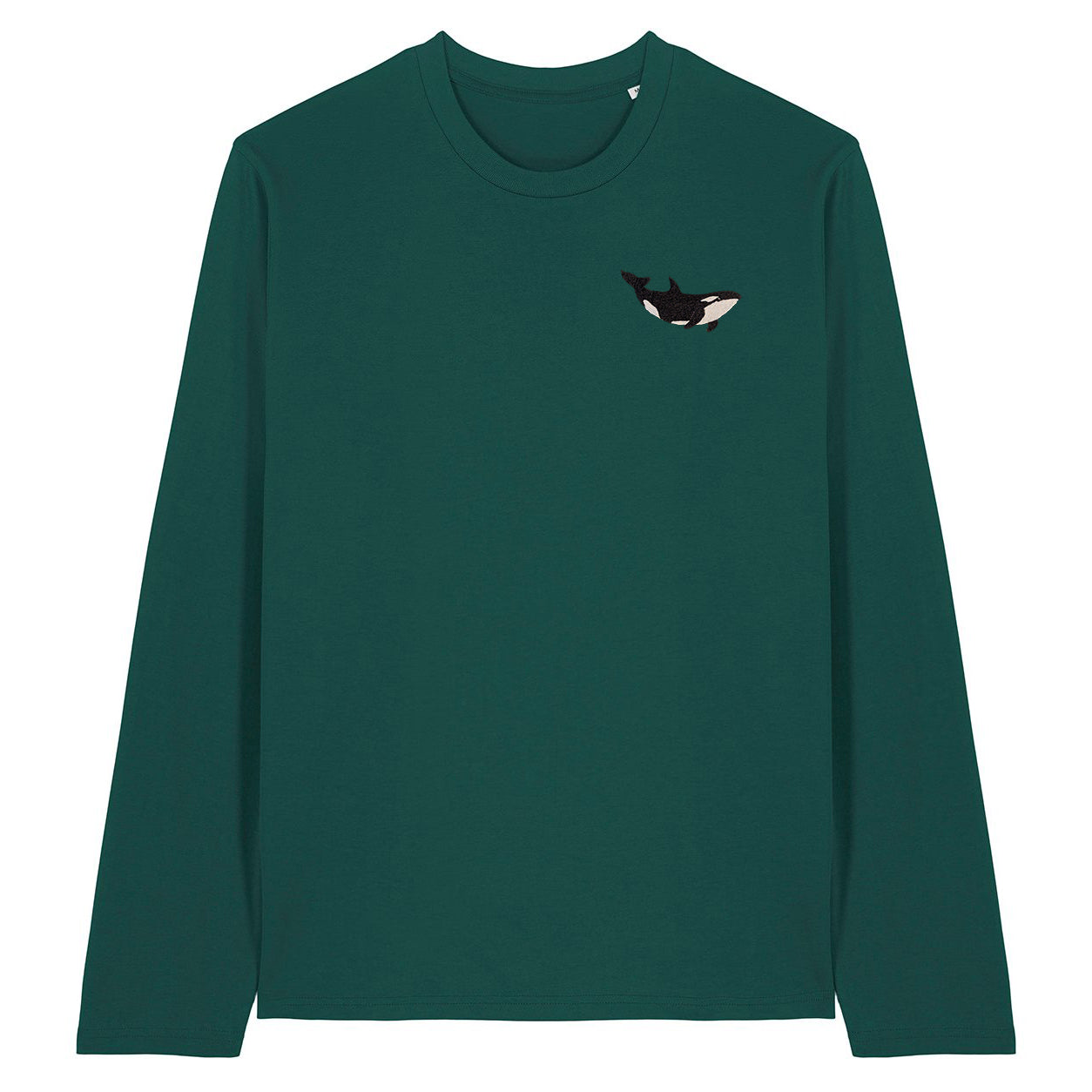 Orca Embroidered Long Sleeve T-Shirt
