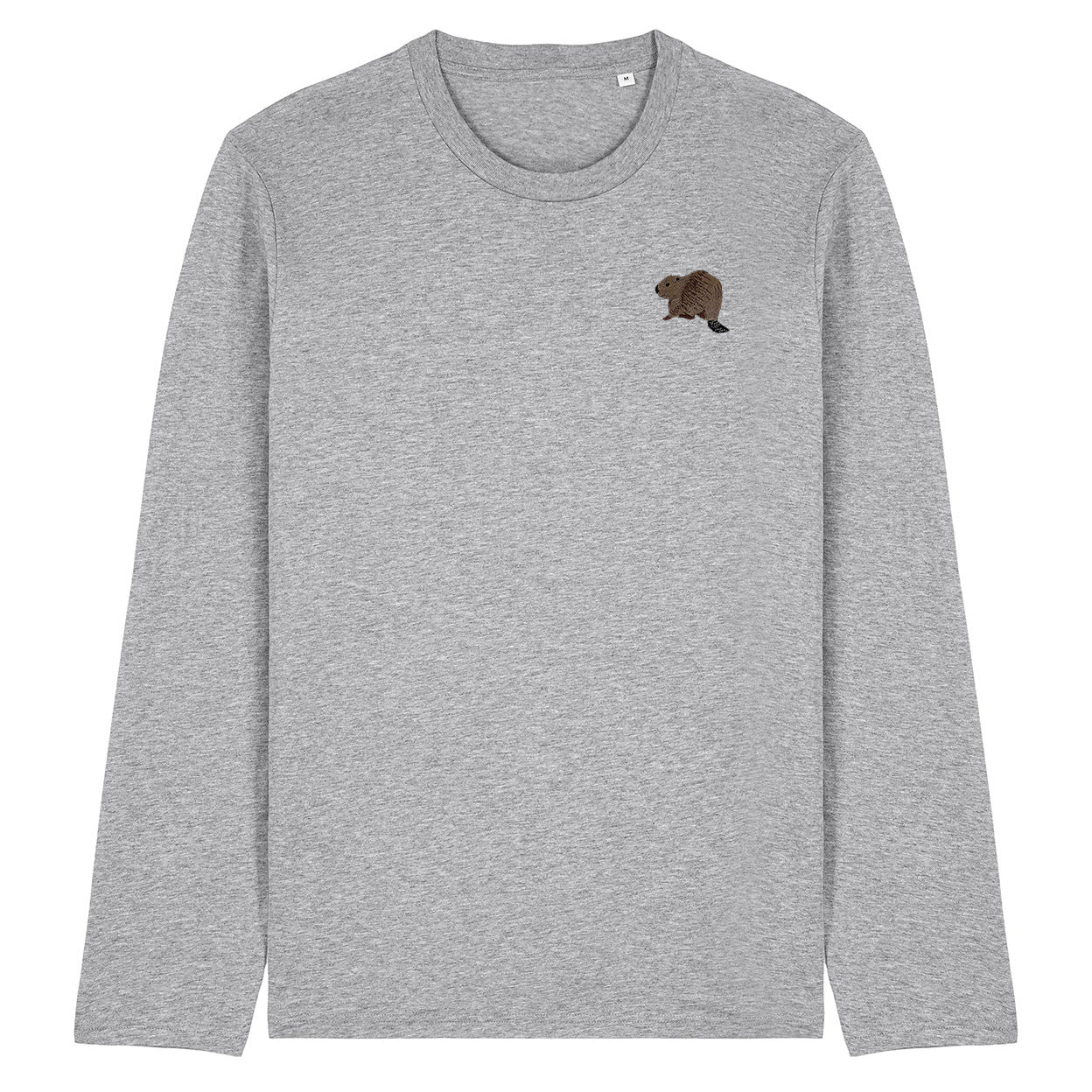 Beaver Riverside Embroidered Long Sleeve T-Shirt