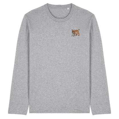Lynx Embroidered Long Sleeve T-Shirt