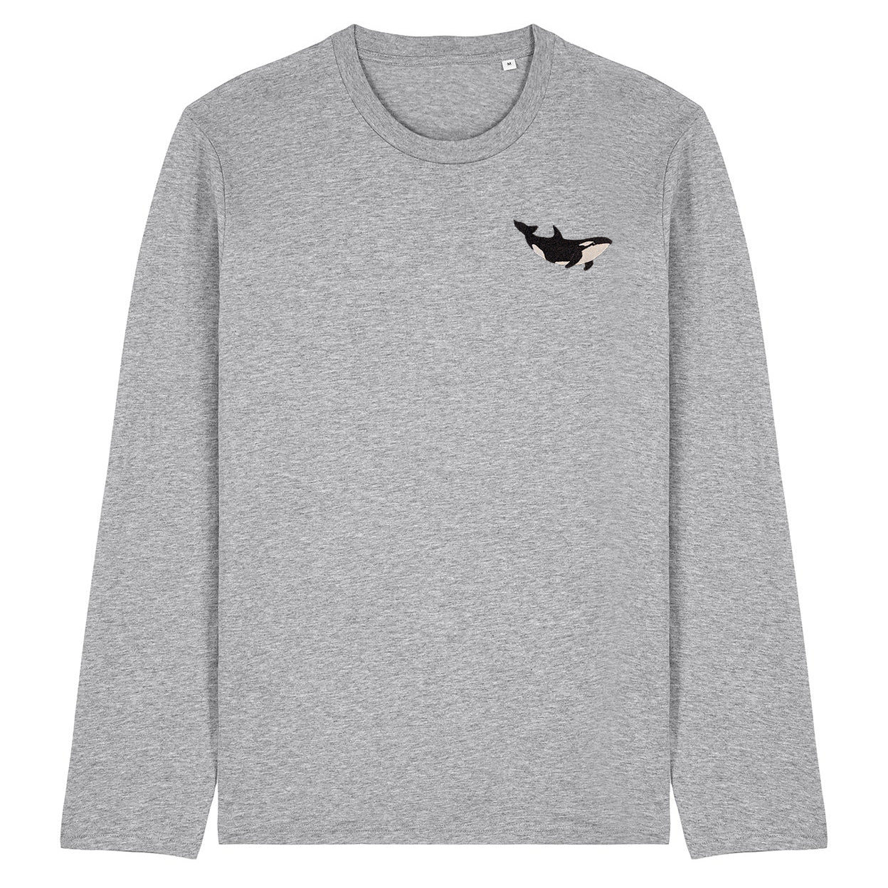 Orca Embroidered Long Sleeve T-Shirt