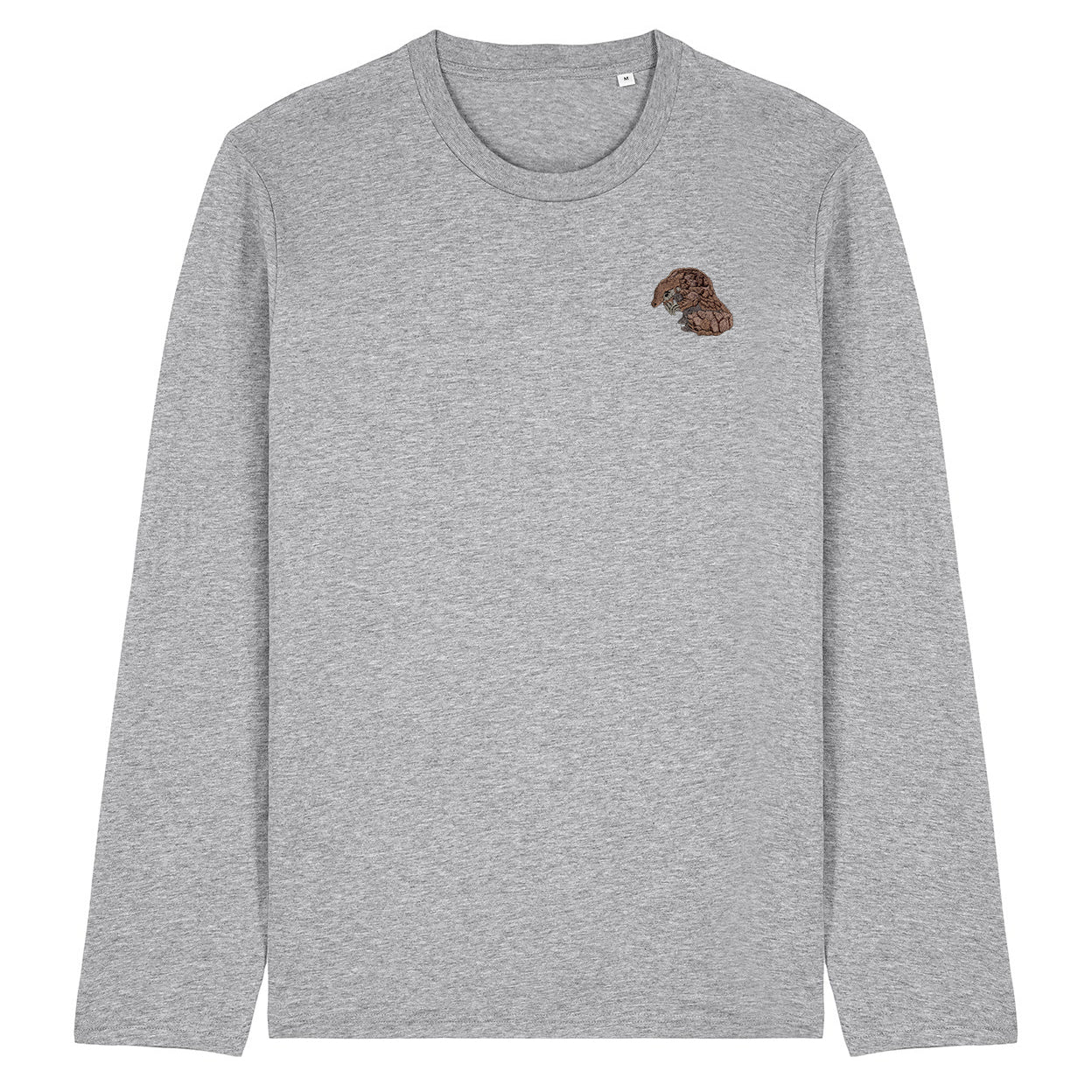 Pangolin Embroidered Long Sleeve T-Shirt