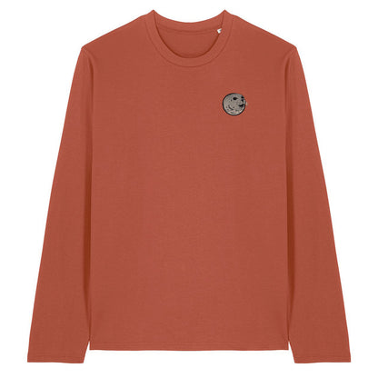 Grey Seal Embroidered Long Sleeve T-Shirt