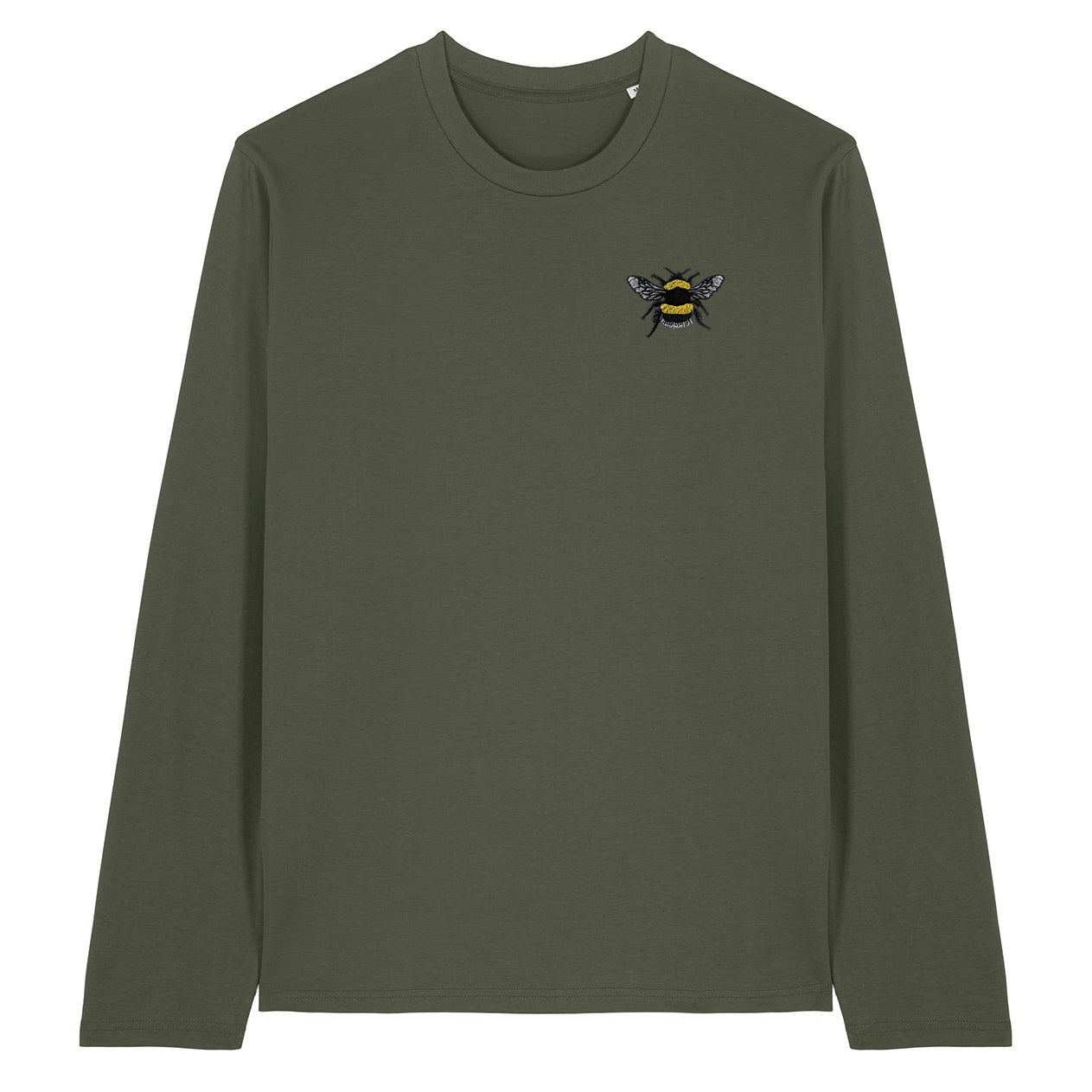 Bumblebee Embroidered Long Sleeve T-Shirt