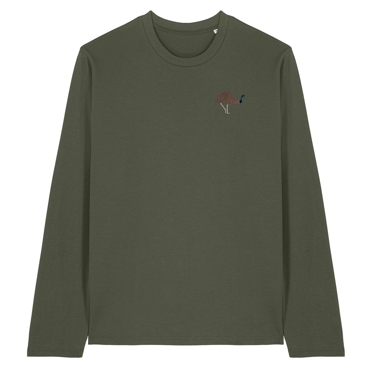 Emu Embroidered Long Sleeve T-Shirt