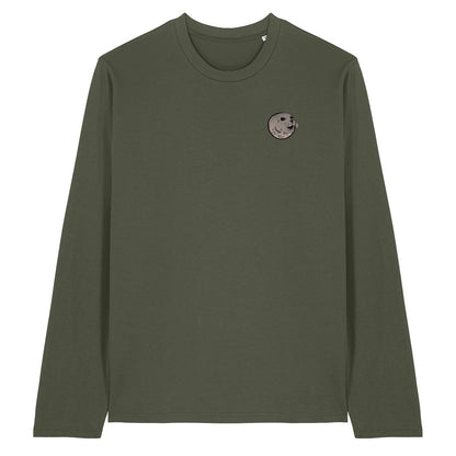 Grey Seal Embroidered Long Sleeve T-Shirt