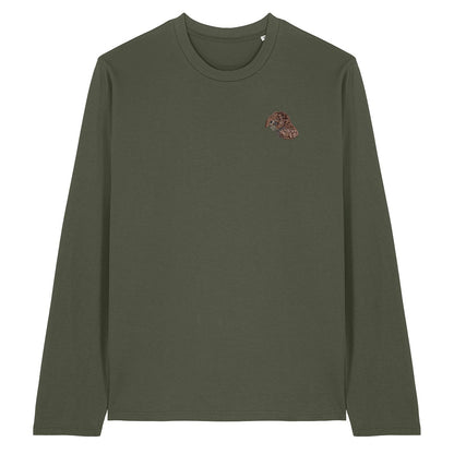 Pangolin Embroidered Long Sleeve T-Shirt