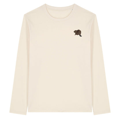 Beaver Riverside Embroidered Long Sleeve T-Shirt