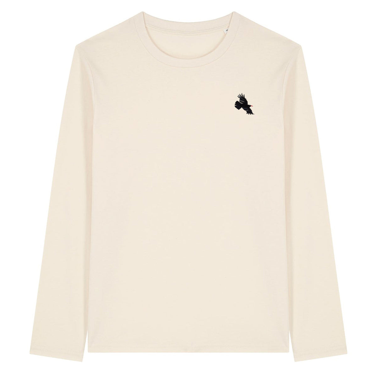 Chough Embroidered Long Sleeve T-Shirt