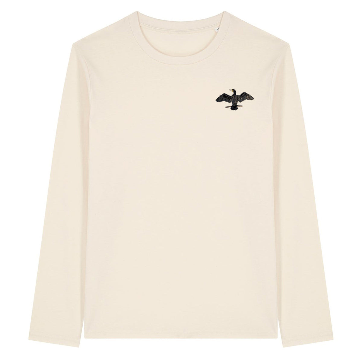Cormorant Embroidered Long Sleeve T-Shirt