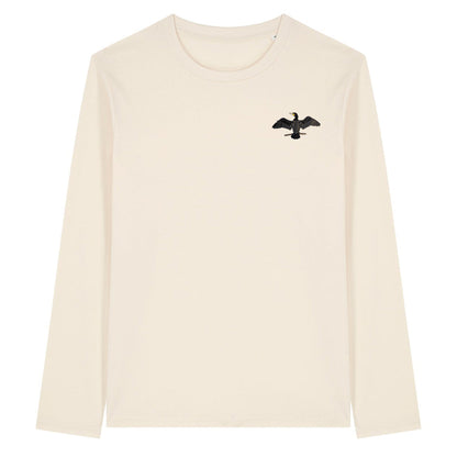 Cormorant Embroidered Long Sleeve T-Shirt